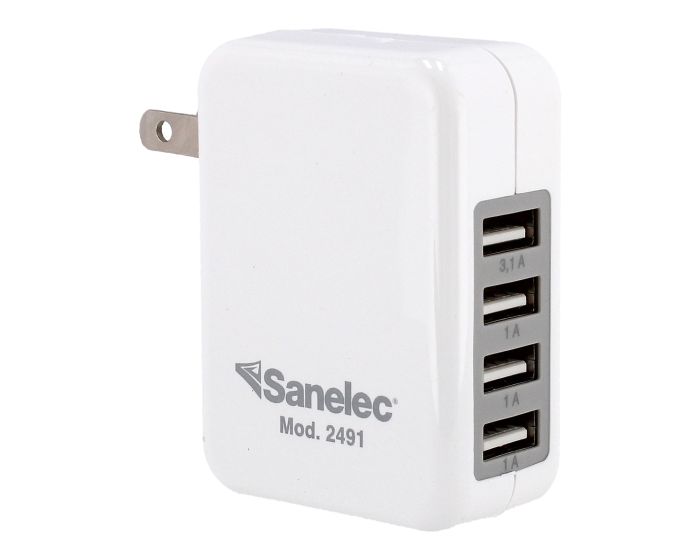 Cargador multi-puerto 2491 Sanelec