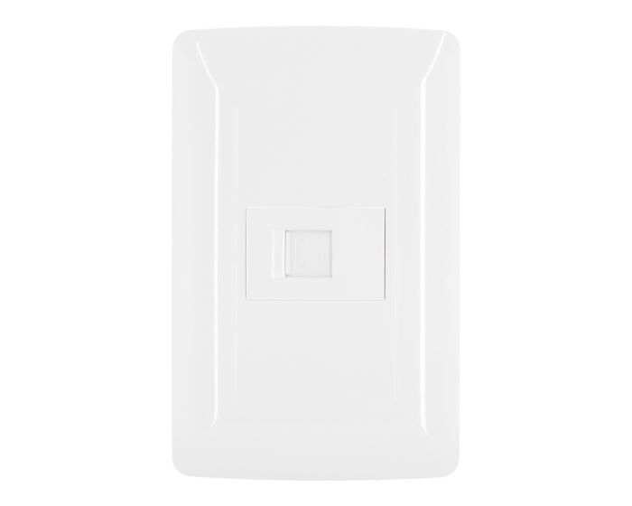 Placa con toma telefónica línea Toscana 4257 Sanelec