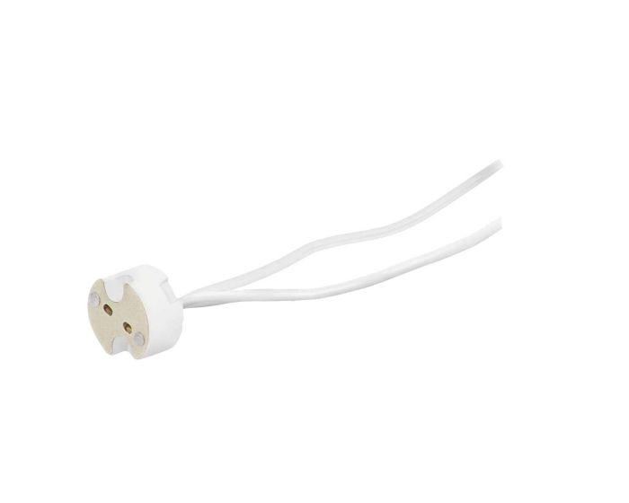Portalámpara de porcelana tipo bipin 4315 Sanelec