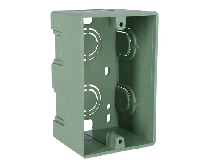 Caja de registro sin tapa 4" x 2" verde CHPP013 Argos