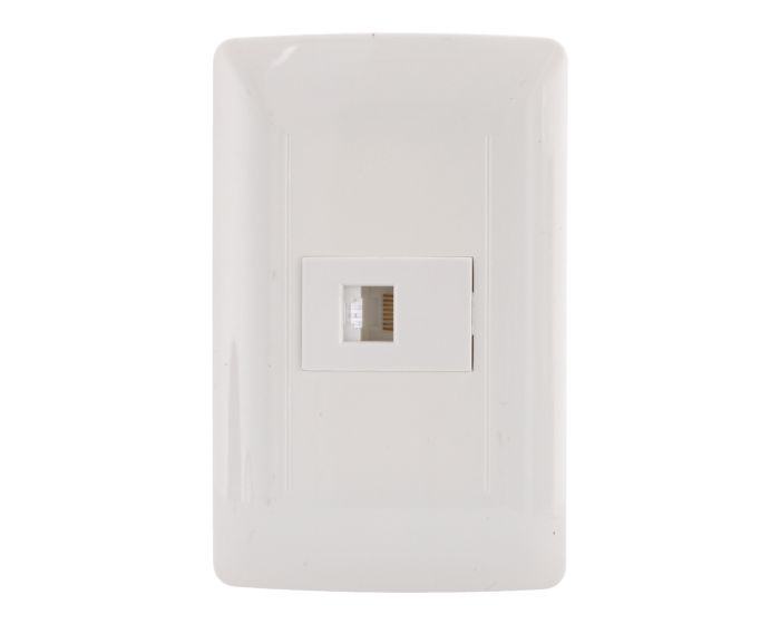 Placa con toma para Modem línea Universal 4573 Sanelec