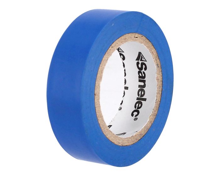 Cinta de aislar Azul 19 mm x 9 metros 5691 Sanelec
