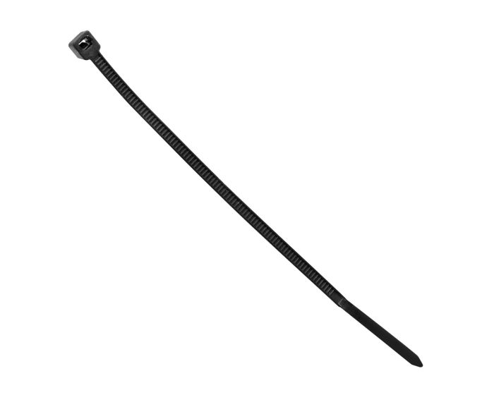 Cinchos de plástico 100 mm x 2.5 mm negro 100 piezas 5772 Sanelec