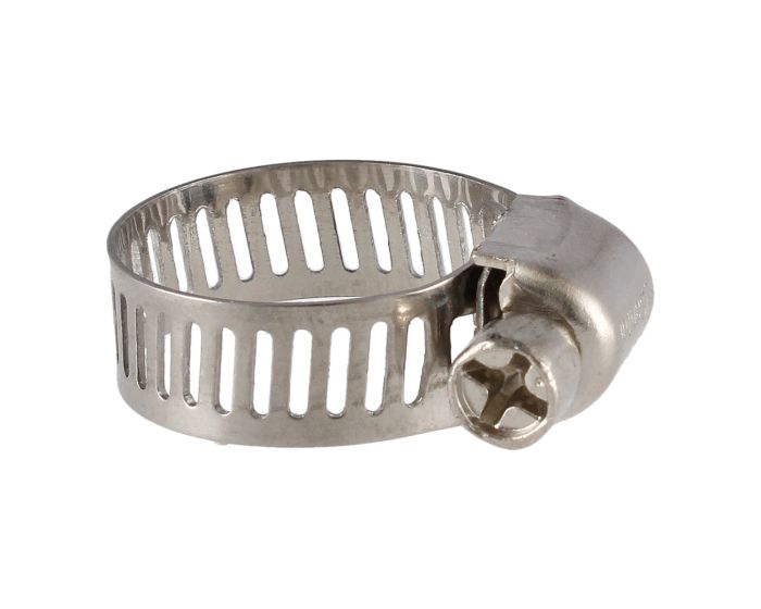 Abrazadera sin fin mini 1/2"-3/4" de acero inoxidable #6 7865 Sanelec