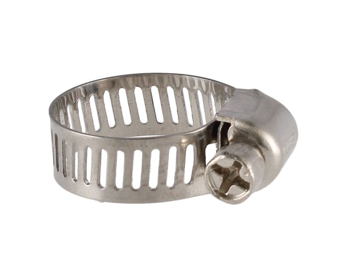 Abrazadera sin fin 3/8"-5/8" de acero inoxidable #4 7866 Sanelec