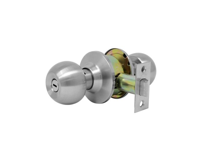Cerradura para baño cromo mate Gamma Phillips