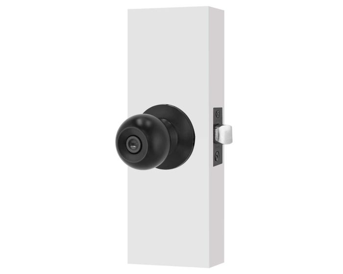 Cerradura para baño negra Gamma MX6976 Phillips