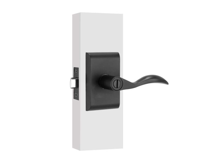 Cerradura para baño negra Lujan MX89566 Yale