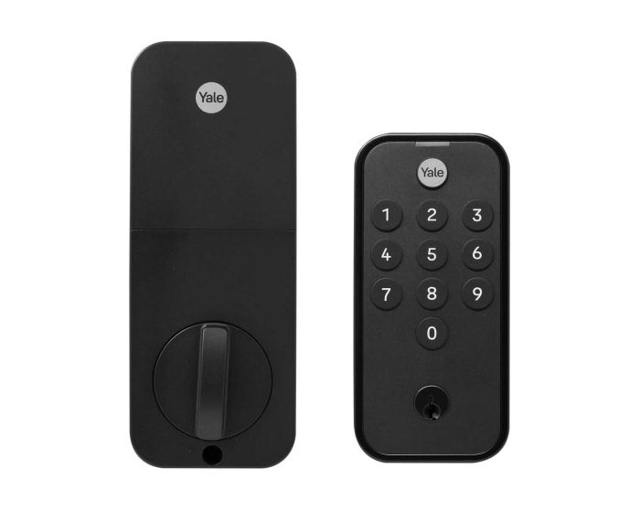 Cerrojo digital negro YED210 Yale