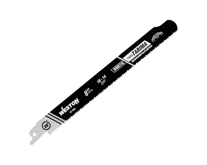 Segueta sable bimetálica desarmadora de tarimas 8" SG-1000 Weston