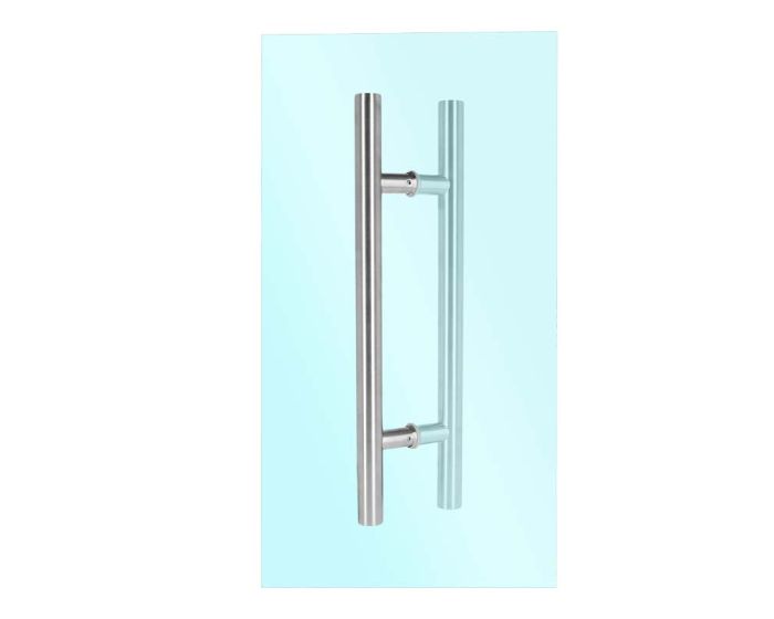 Jaladera tipo "H" 50 cm para puertas de cristal SH250-50 Axcent