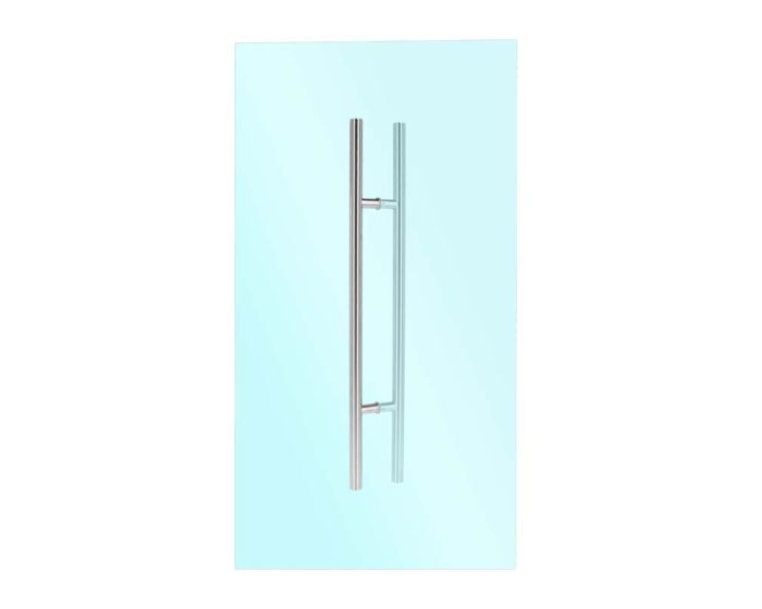 Jaladera tipo "H" 90 cm para puertas de cristal SH250-90 Axcent
