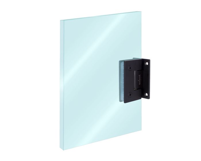 Bisagra muro-vidrio negro mate SH320N Axcent