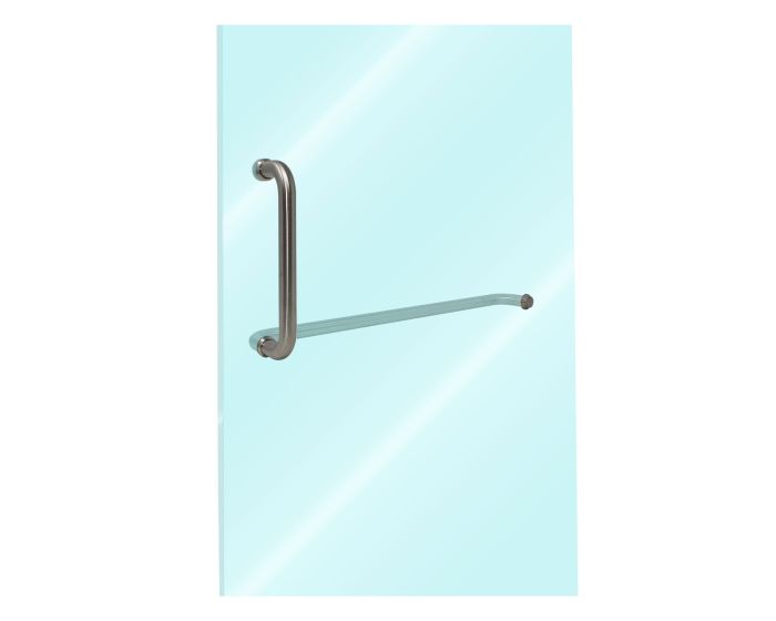 Jaladera con toallero satinado SH-530 Axcent