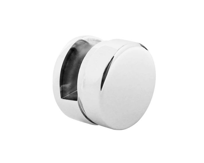 Conector porta espejo o cristales de 6 mm cromo 1113 Herralum