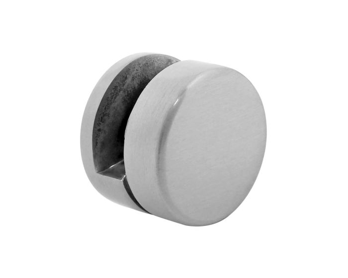 Conector porta espejo o cristales de 6 mm níquel satinado 1113 Herralum