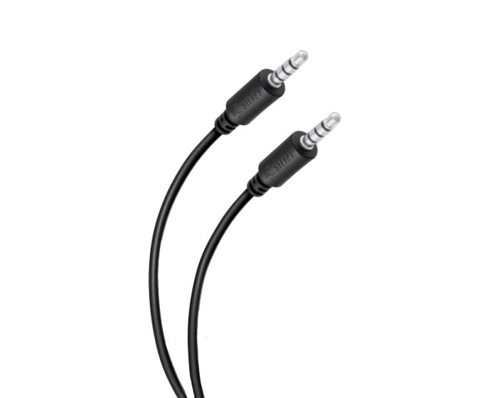 Cable auxiliar plug a plug 3,5 mm TRRS de 1,8 metros 255-255 Steren