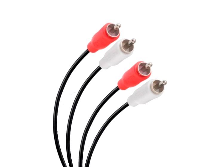 Cable RCA 2 plug a 2 plug de 1,8 m, ultradelgado 255-125 Steren