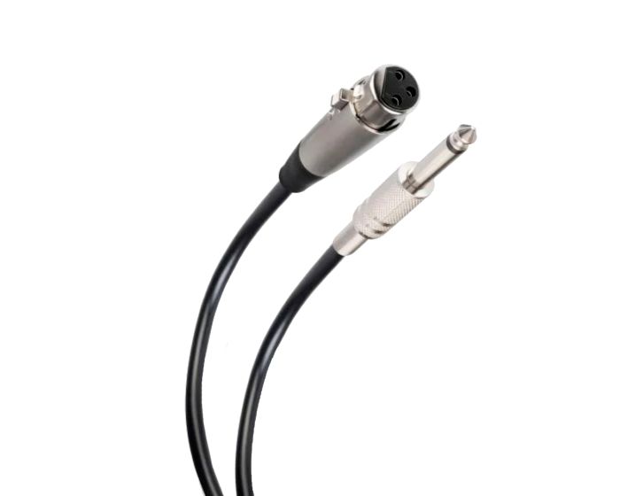 Cable plug 6,3 mm a jack Cannon de 6 m 255-290 Steren