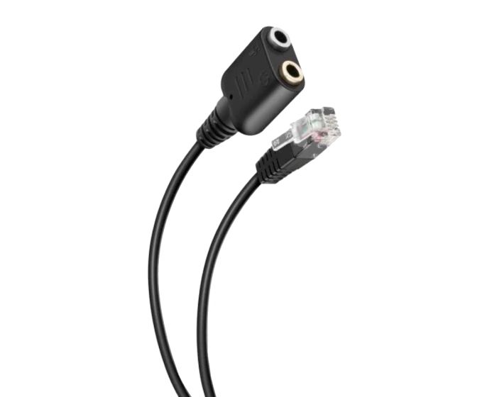 Adaptador telefónico RJ9 a dos jack 3,5 mm 300-120 Steren