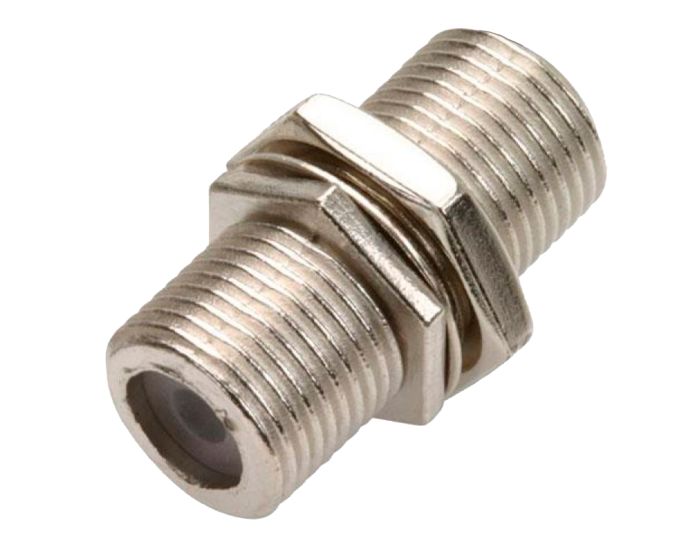 Cople jack a jack tipo F para conectores RG59, con tuerca 200-053 Steren