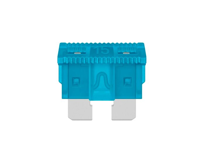 Fusible automotriz de 32 Vcc 15 A, azul FA 15 Steren