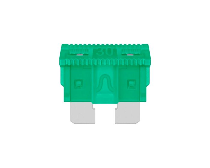 Fusible automotriz de 32 Vcc 30 A, verde FA 30 Steren