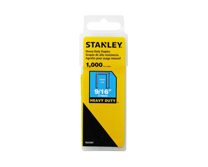 Grapas para trabajo pesado 9/16" TRA709 Stanley