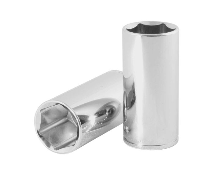 Dado largo milimétrico 15 mm de 6 puntas mando 1/2" TC3748 Toolcraft