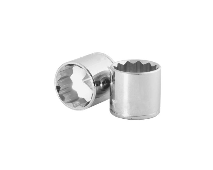 Dado largo milimétrico 17 mm de 12 puntas mando 1/2" TC3773 Toolcraft