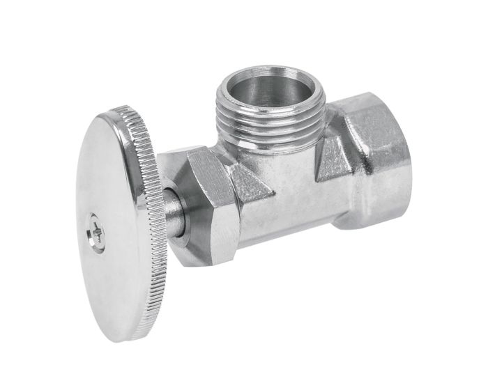 Llave angular con presión sin tuerca 1/2" x 1/2" YD0186 Yarden