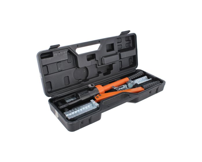 Pinza ponchadora hidráulica 16 T Juego con 30 piezas YQK-300 TEENO