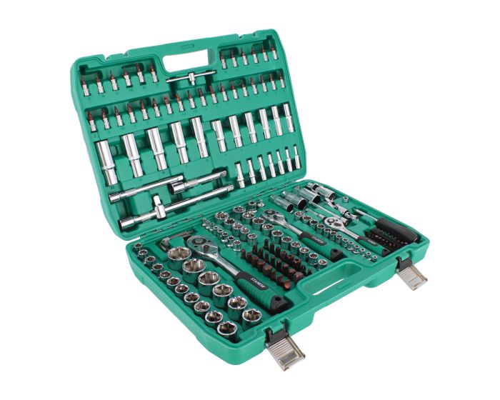 Autoclé milimétrico 172 piezas con estuche JL-172 Stanew