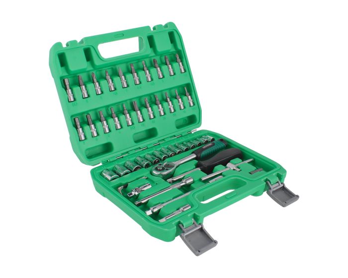 Juego de herramientas mando 1/4" 46 piezas DW 46-JT Dewinner