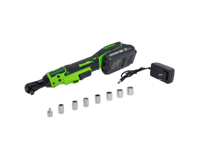 Matraca inalámbrica 20 V mando 3/8" DWJL DEWINNER