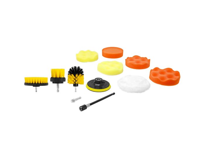 Juego de 11 Cepillos para taladro DW-11JT Dewinner
