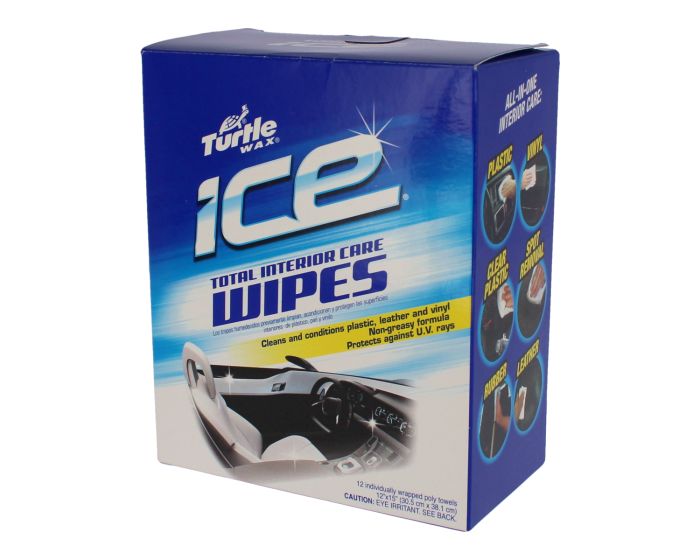 Juego de 12 Paños limpiadores para interiores de automóvil T-484P Turtle Wax