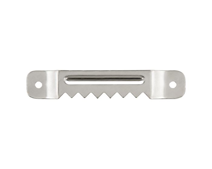 Colgador dentado metálico para cuadros 72 x 12 mm