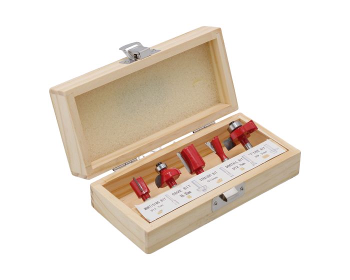 Juego de brocas de carburo para router 5 piezas 157 Adir