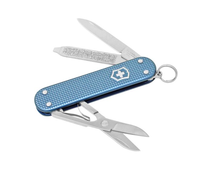 Navaja de bolsillo pequeña de edición limitada en azul glaciar Classic SD 0.6221.L26 Victorinox