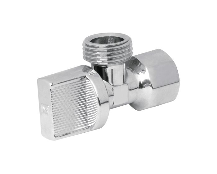 Llave angular 1/4 de vuelta sin contratuerca 1/2" x 1/2" YD0188 Yarden