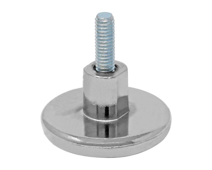Nivelador niquelado con tornillo de 5/16" 166125 Rish