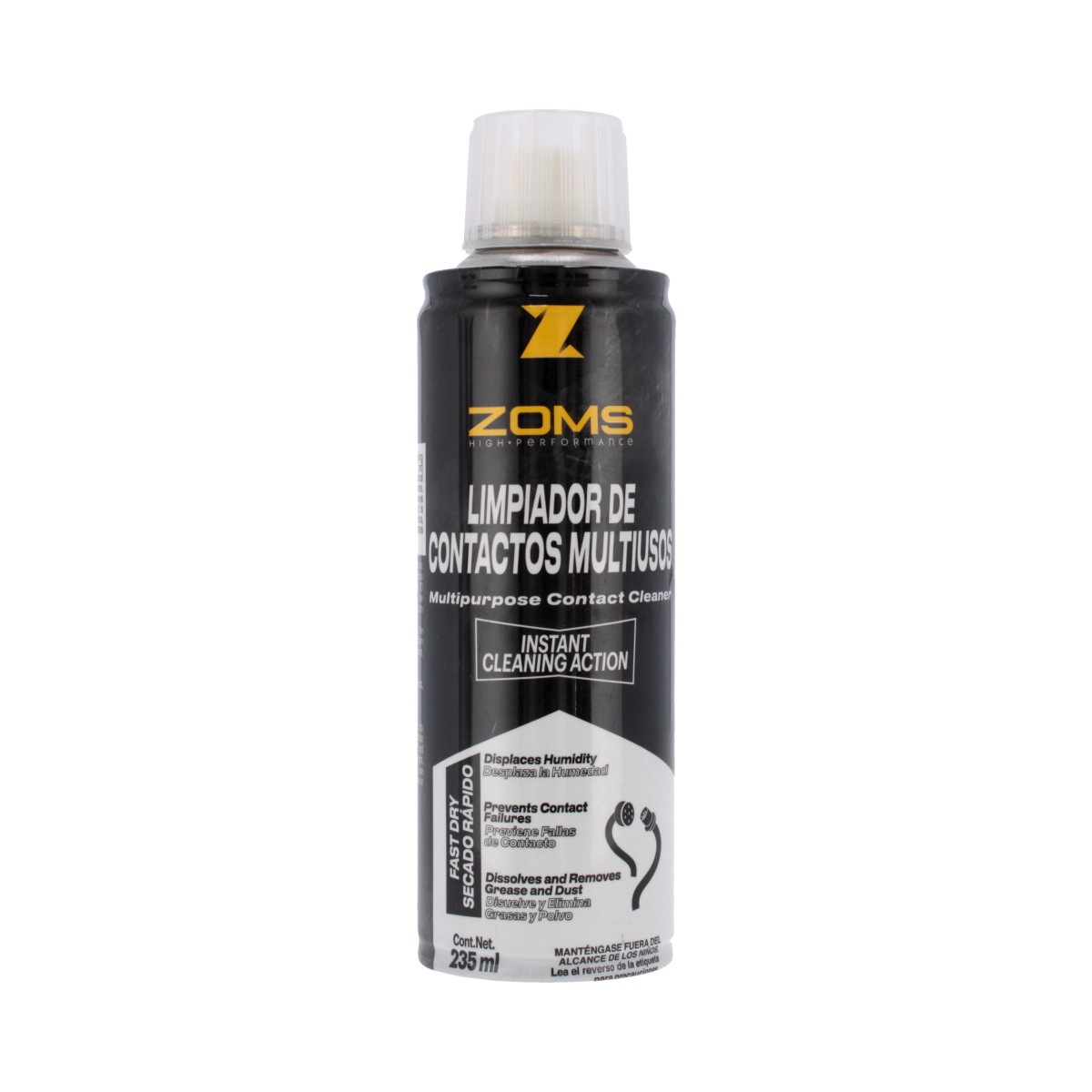 Limpiador de contactos 235 ml Zoms