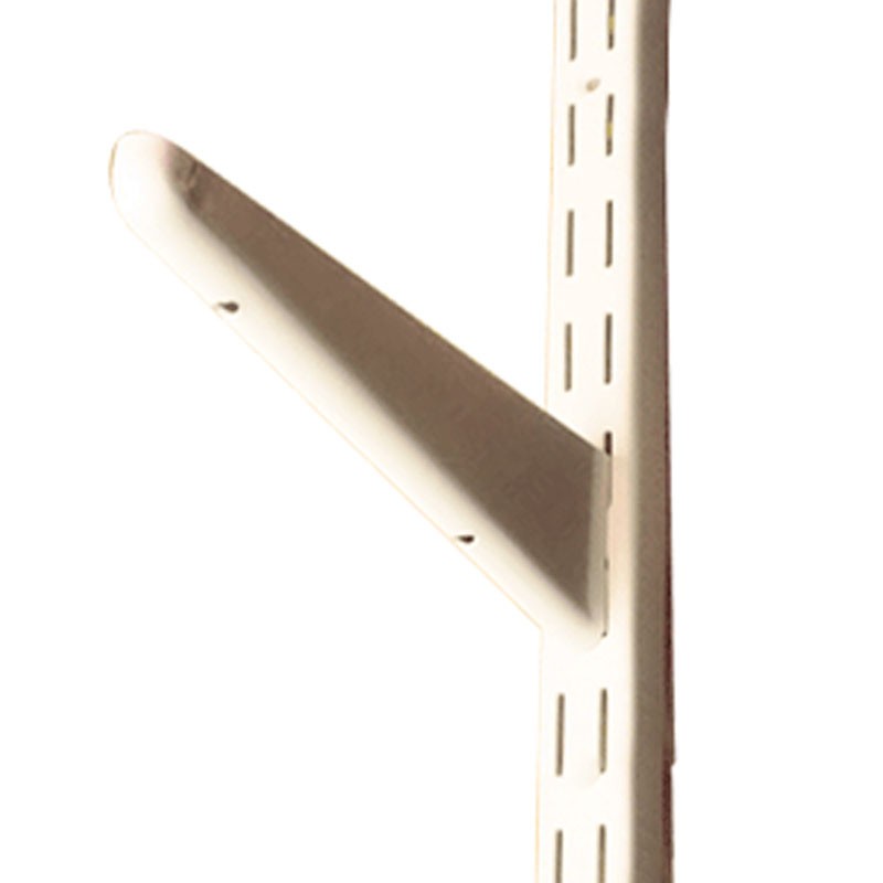 Cremallera ranurada 32 cm blanca Ducasse