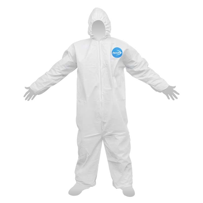 Overol desechable blanco talla mediana LK-MT 428 SUK