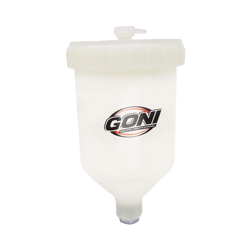 Vaso de plástico para pistola de gravedad 377 Goni