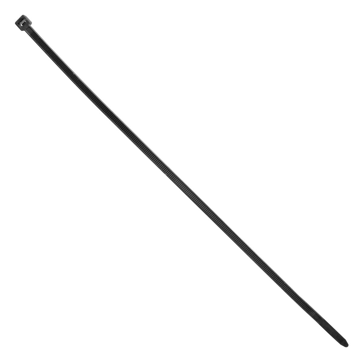 Cincho de nylon 28 cm x 4.8 mm negro 100 piezas 87495 Fischer