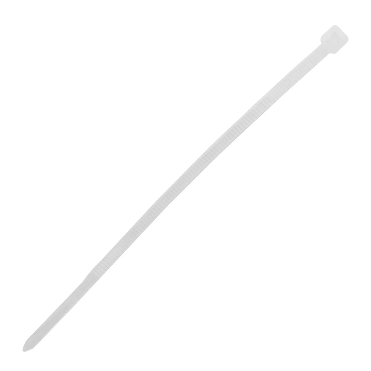 Cincho de nylon 10 cm x 2.5 mm blanco 100 piezas 87478 Fischer