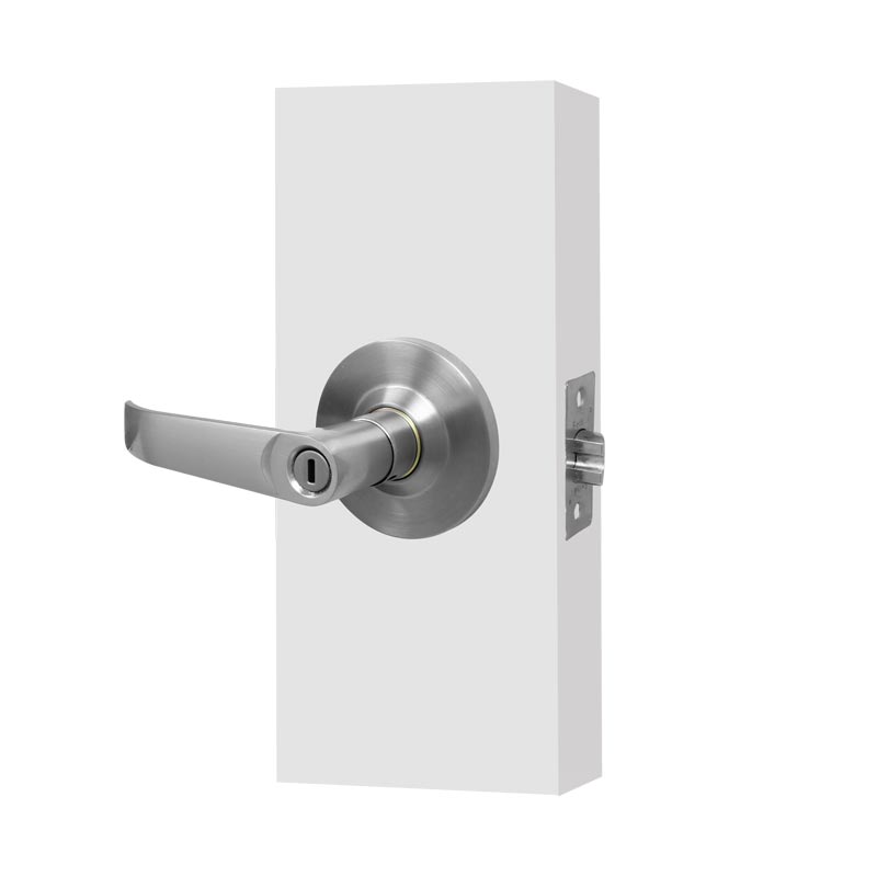 Cerradura para baño níquel satinado 305 SN-BK Feiteli
