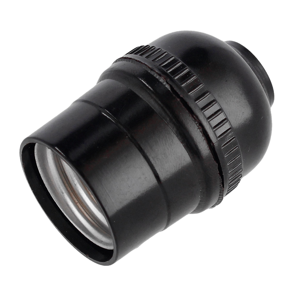 Porta lámpara sencillo negro FU0079 Fulgore